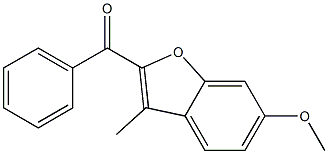 2-benzoyl-6-methoxy-3-methyl-1-benzofuran