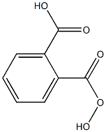 2-carbonoperoxoylbenzoic acid Struktur