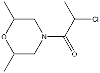 2-chloro-1-(2,6-dimethylmorpholin-4-yl)propan-1-one