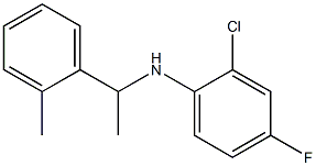 2-chloro-4-fluoro-N-[1-(2-methylphenyl)ethyl]aniline