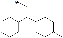  2-cyclohexyl-2-(4-methylpiperidin-1-yl)ethanamine
