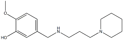 2-methoxy-5-({[3-(piperidin-1-yl)propyl]amino}methyl)phenol