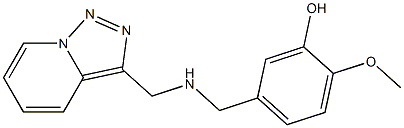 2-methoxy-5-[({[1,2,4]triazolo[3,4-a]pyridin-3-ylmethyl}amino)methyl]phenol