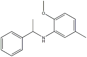 2-methoxy-5-methyl-N-(1-phenylethyl)aniline