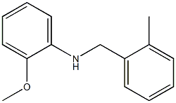 2-methoxy-N-[(2-methylphenyl)methyl]aniline Struktur