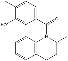  2-methyl-5-[(2-methyl-1,2,3,4-tetrahydroquinolin-1-yl)carbonyl]phenol