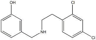  3-({[2-(2,4-dichlorophenyl)ethyl]amino}methyl)phenol