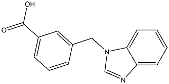  3-(1H-benzimidazol-1-ylmethyl)benzoic acid