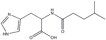  3-(1H-imidazol-4-yl)-2-(4-methylpentanamido)propanoic acid