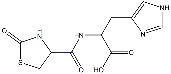 3-(1H-imidazol-4-yl)-2-[(2-oxo-1,3-thiazolidin-4-yl)formamido]propanoic acid