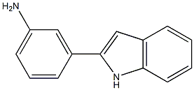3-(1H-indol-2-yl)aniline Structure