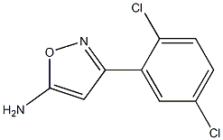 3-(2,5-dichlorophenyl)-1,2-oxazol-5-amine Structure