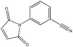 3-(2,5-dioxo-2,5-dihydro-1H-pyrrol-1-yl)benzonitrile Structure