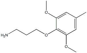 3-(2,6-dimethoxy-4-methylphenoxy)propan-1-amine