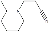 3-(2,6-dimethylpiperidin-1-yl)propanenitrile Struktur