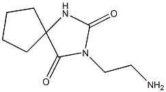 3-(2-aminoethyl)-1,3-diazaspiro[4.4]nonane-2,4-dione Structure