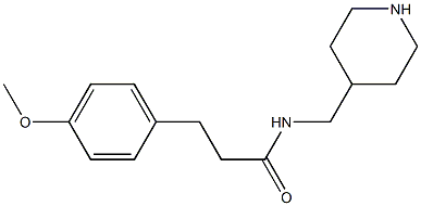 3-(4-methoxyphenyl)-N-(piperidin-4-ylmethyl)propanamide