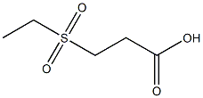 3-(ethylsulfonyl)propanoic acid Structure