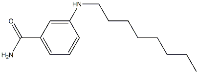 3-(octylamino)benzamide Structure
