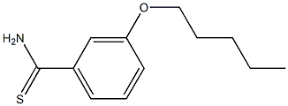3-(pentyloxy)benzene-1-carbothioamide