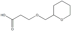 3-(tetrahydro-2H-pyran-2-ylmethoxy)propanoic acid Structure