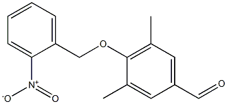  3,5-dimethyl-4-[(2-nitrophenyl)methoxy]benzaldehyde