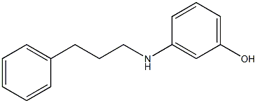 3-[(3-phenylpropyl)amino]phenol