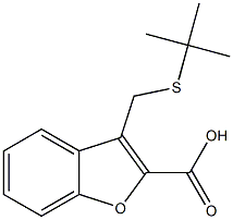 3-[(tert-butylsulfanyl)methyl]-1-benzofuran-2-carboxylic acid