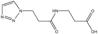 3-[3-(1H-1,2,3-triazol-1-yl)propanamido]propanoic acid