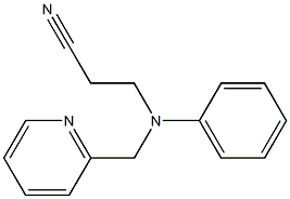 3-[phenyl(pyridin-2-ylmethyl)amino]propanenitrile