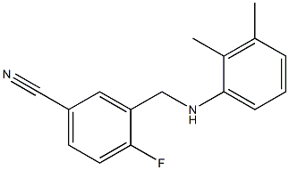  3-{[(2,3-dimethylphenyl)amino]methyl}-4-fluorobenzonitrile