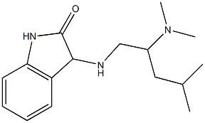 3-{[2-(dimethylamino)-4-methylpentyl]amino}-2,3-dihydro-1H-indol-2-one