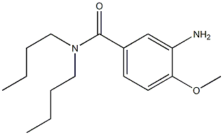  3-amino-N,N-dibutyl-4-methoxybenzamide