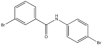 3-bromo-N-(4-bromophenyl)benzamide Structure