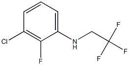 3-chloro-2-fluoro-N-(2,2,2-trifluoroethyl)aniline