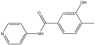  3-hydroxy-4-methyl-N-(pyridin-4-yl)benzamide
