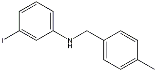 3-iodo-N-[(4-methylphenyl)methyl]aniline