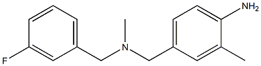 4-({[(3-fluorophenyl)methyl](methyl)amino}methyl)-2-methylaniline