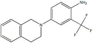4-(1,2,3,4-tetrahydroisoquinolin-2-yl)-2-(trifluoromethyl)aniline|