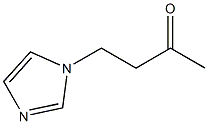 4-(1H-imidazol-1-yl)butan-2-one 结构式