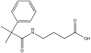  4-(2-methyl-2-phenylpropanamido)butanoic acid