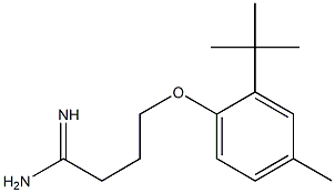 4-(2-tert-butyl-4-methylphenoxy)butanimidamide