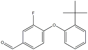 4-(2-tert-butylphenoxy)-3-fluorobenzaldehyde