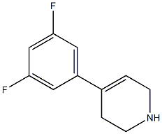  4-(3,5-difluorophenyl)-1,2,3,6-tetrahydropyridine