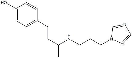 4-(3-{[3-(1H-imidazol-1-yl)propyl]amino}butyl)phenol|