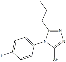 4-(4-iodophenyl)-5-propyl-4H-1,2,4-triazole-3-thiol