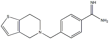  4-(6,7-dihydrothieno[3,2-c]pyridin-5(4H)-ylmethyl)benzenecarboximidamide