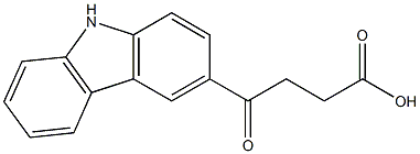 4-(9H-carbazol-3-yl)-4-oxobutanoic acid Structure