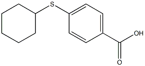4-(cyclohexylsulfanyl)benzoic acid