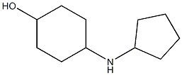 4-(cyclopentylamino)cyclohexan-1-ol Structure